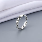Bague de Visage Souriant