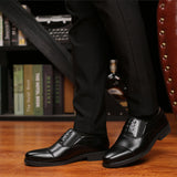 Chaussures business en cuir pour homme