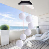 Lampes carillon à particules solaires pour l'extérieur