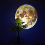 Lampe à LED à projection de la lune et de la terre