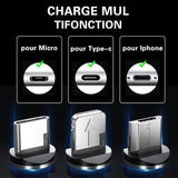 Magnétique Câble USB Chargeur avec LED - ciaovie