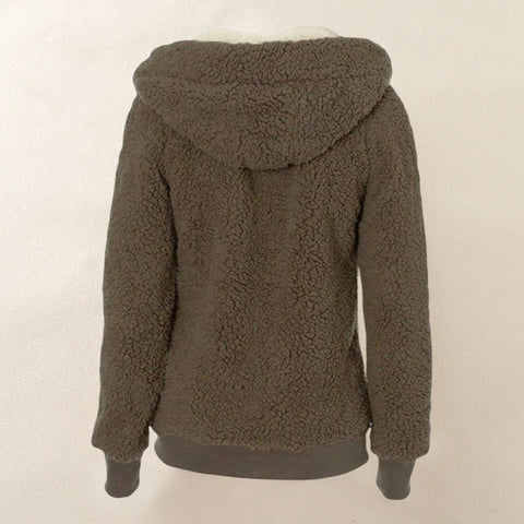 Veste Polaire Floue pour Femme