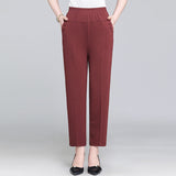 Pantalon Court Taille Haute