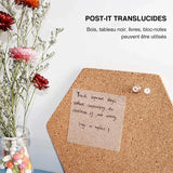Notes autocollantes transparentes Multibey