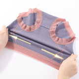 Sous-vêtements antibactériens en dentelle à taille haute