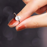 Bague réglable romantique avec motif main dans la main