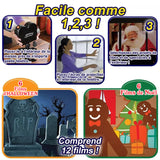 Projection holographique d'Halloween