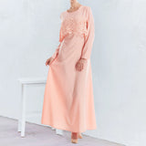 Robe Deux Pièces En Fausse Dentelle