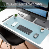 Sous-main en cuir antidérapant