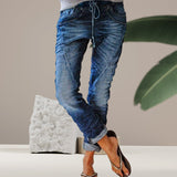 Jeans taille élastique