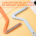 Brosse d'épilation électrostatique à double extrémité