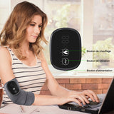 Masseur de genoux vibrant chauffé électriquement