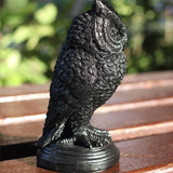 Porte-bougies en forme de hibou
