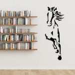 Sticker Mural Cheval Miroir Moderne Acrylique 3D