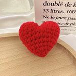 Câlin de poche, Coeur au crochet, Petit cadeau