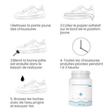 Chaussures Blanchissant Gel Nettoyant