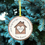 Nouvelle décoration de maison de Noël