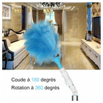 Rotation à 360° Plumeau Électrique Réglable - ciaovie