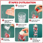 Ornement de Remplissage de Vase de Noël