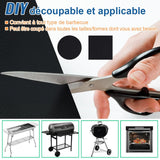 Hirundo 2Pcs Tapis de Cuisson De Gril Résistant à la Chaleur
