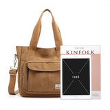 Sac Á Main Simple Pour Femme De Grande Capacité De Couleur Unie