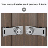 Serrures par mot de passe pour les placards de la maison