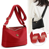 Sac à bandoulière léger et décontracté en tissu de nylon pour femme