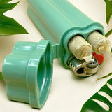 Étui à cigarettes monobloc à rabat