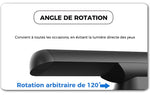 Lampe de lecture magnétique à longue bande