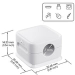 Support de rangement pour organisateur de câble magnétique