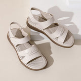 Sandales Velcro Confortables Pour Femmes