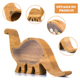 Tirelire Animal en Bois
