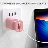 Protecteur de Chargeur en Silicone 2 en 1