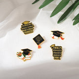 Épinglette commémorative en métal de la saison de remise des diplômes