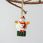 Pendentifs Décoratifs d'Arbre de Noël en Résine