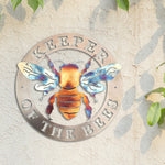 L'art en métal des abeilles