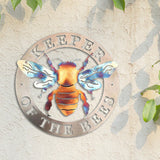 L'art en métal des abeilles