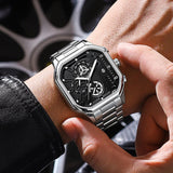 Montre à quartz étanche pour homme