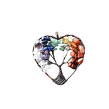 Pendentif Arbre de Vie en Cristal