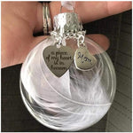 Ornements De Boule De Plumes De Noël