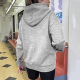 Sweat-shirt Décontracté à Capuche Élégant