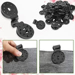 Crochets pour filets de protection solaire