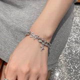 Bracelet Découpe Papillon et Étoile