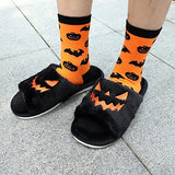 Chaussons en peluche Halloween