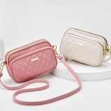 Sac à bandoulière triple zip