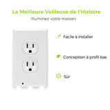 Plaque Murale Hirundo Outlet Avec Veilleuses LED