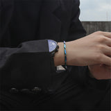 Bracelet Hip Hop En Titane Trempé