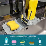 Coussinet en silicone pour éclaboussures de robinet