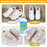 Gel nettoyant pour blanchir les chaussures
