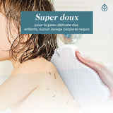 Éponge de bain exfoliante super douce